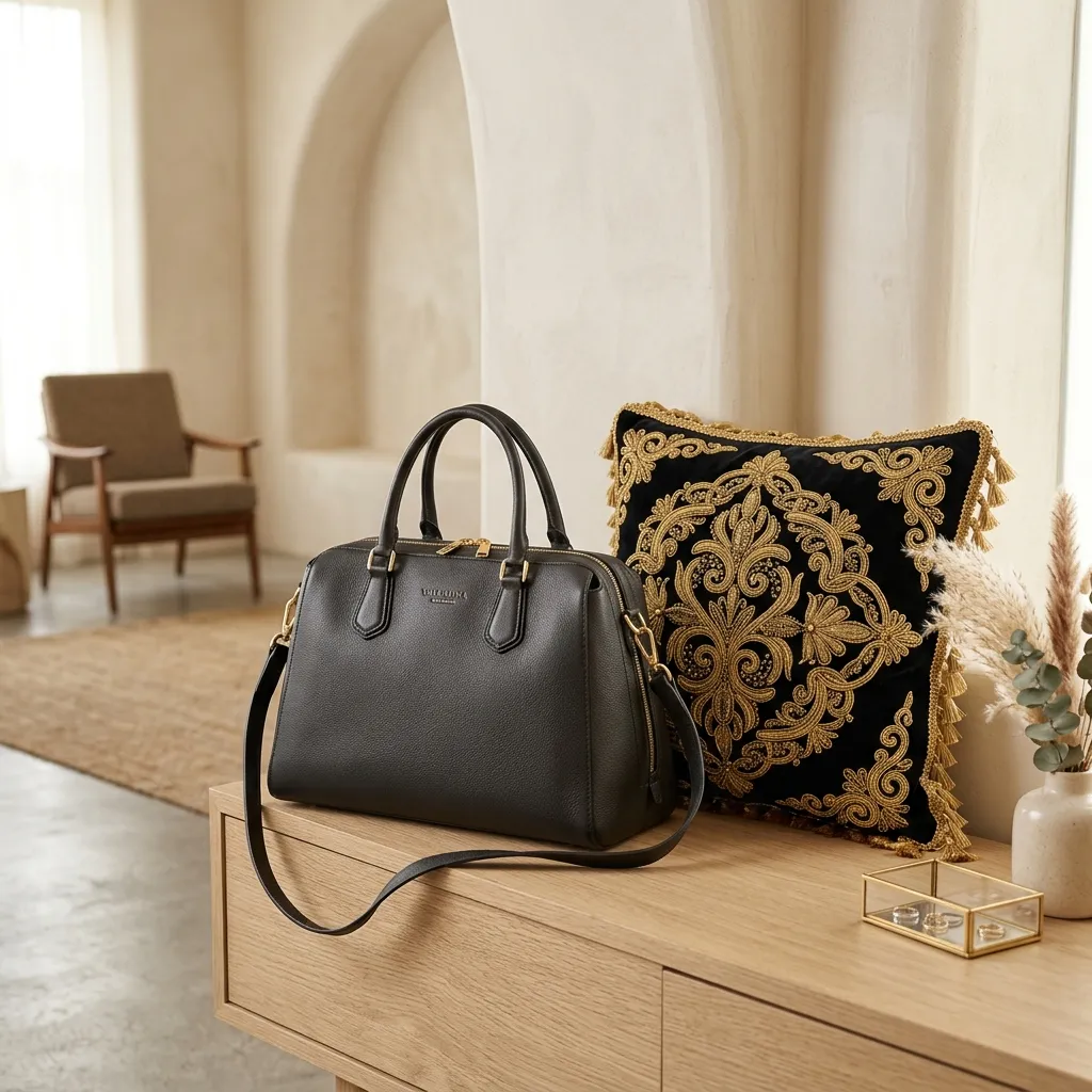 Wholesale Leather and Beach Bag Stitching Department